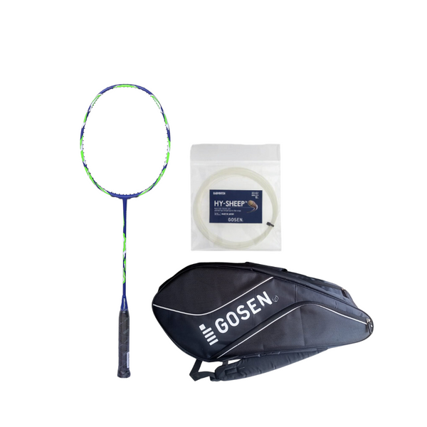 GOSEN RACQUET COMBO GRAVITAS 80R (KIT BAG + STRING)