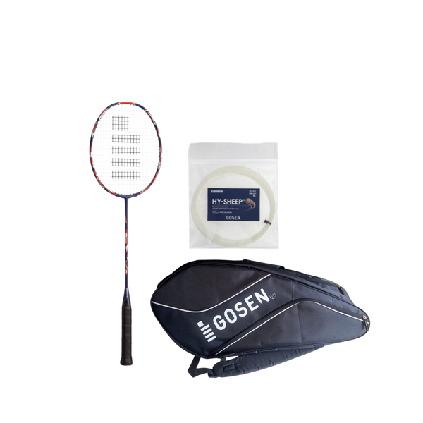 GOSEN RACQUET COMBO GRAVITAS 85R (KIT BAG + STRING)