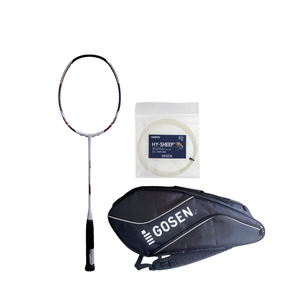 GOSEN RACQUET COMBO GUNGNIR LAMBADA (KIT BAG + STRING)