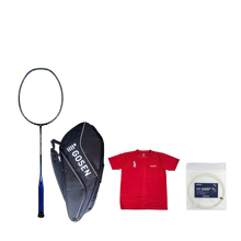 GOSEN RACQUET COMBO MIRA DRIVE BLUE (KIT BAG + T SHIRT + STRING)