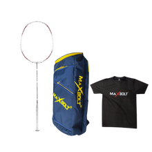 MAXBOLT RACQUET COMBO SUPER STAR NOVA (BACKPACK + T SHIRT)