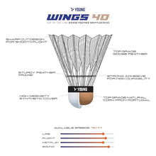 YOUNG FEATHER SHUTTLE WINGS 40